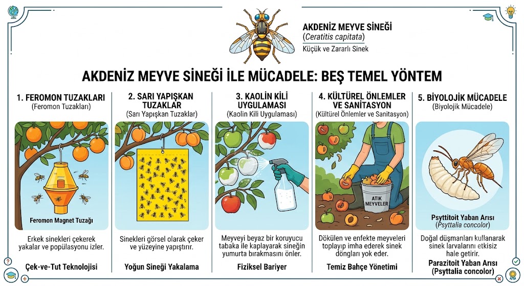 Meyve Sineği ile Mücadele: Doğal ve Etkili Çözümler