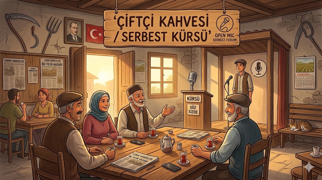Çiftçi Kahvesi / Serbest Kürsü
