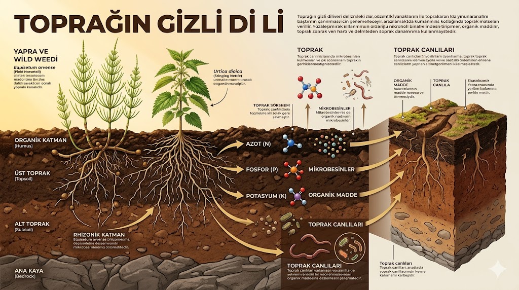 Toprağın Gizli Dili: Yabani Ot Kompozisyonu ve Toprak Verimliliği Arasındaki Bilimsel Bağ