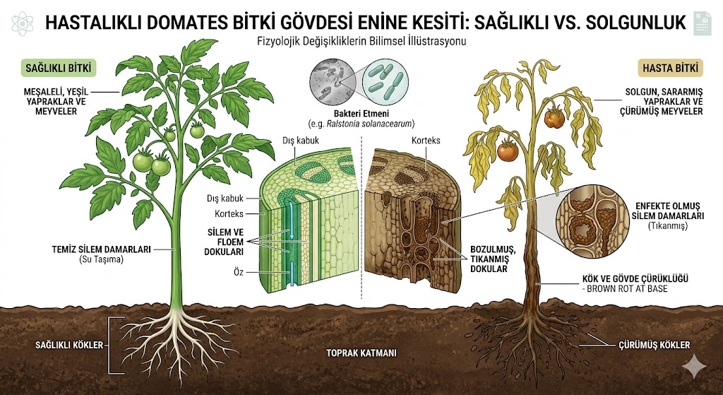 Fark Etmeden Gelen Tehlike: Kök Boğazı Çürüklüğü (Fusarium)